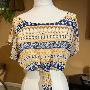 Sheer crop top by UK2LA